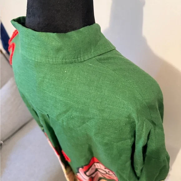 FARM Rio Green Floral Blouse - Picture 10 of 13